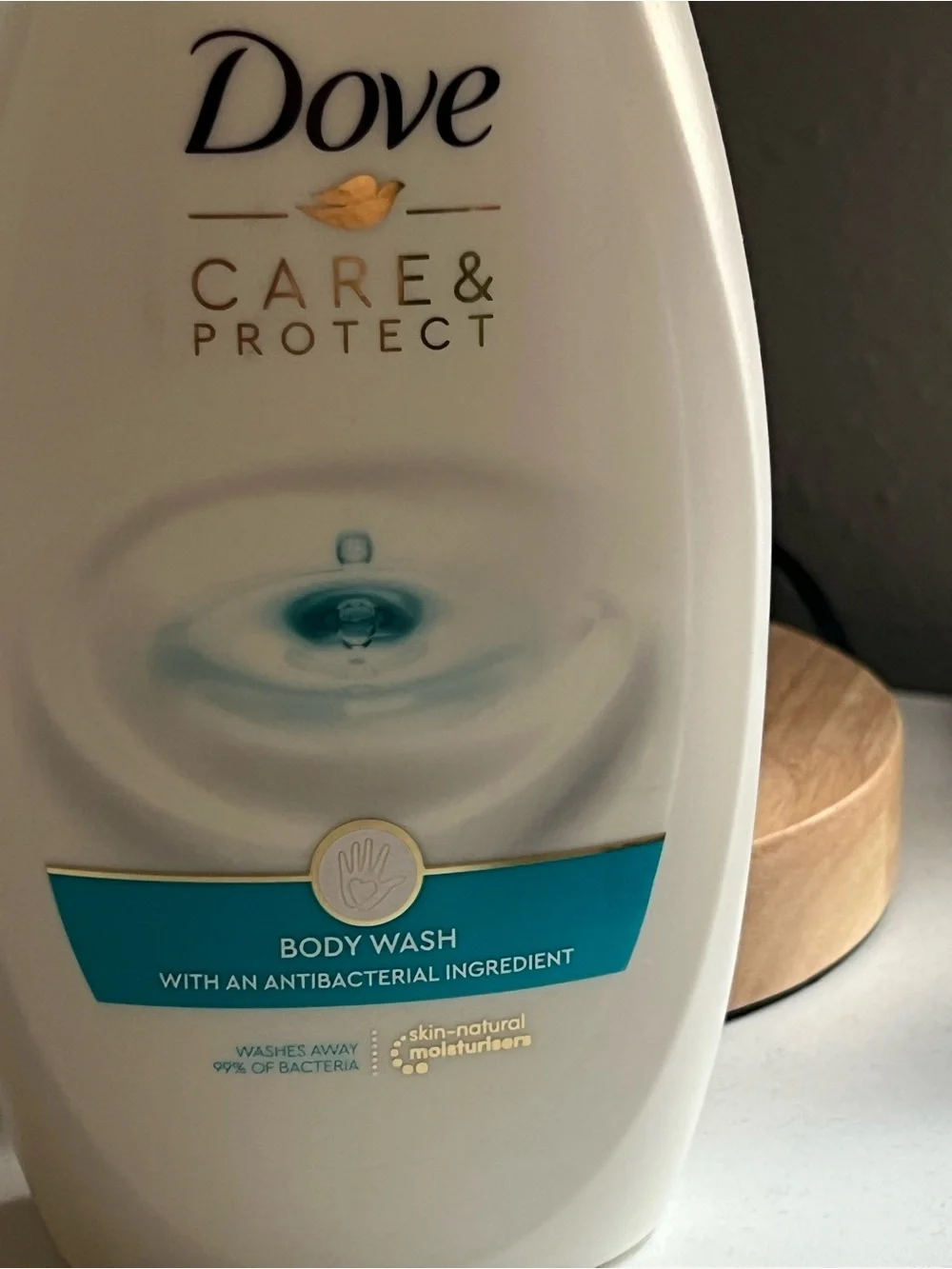 Dove Care & Protect Body Wash Antibacterial Ingredient Made in Germany X’s 2